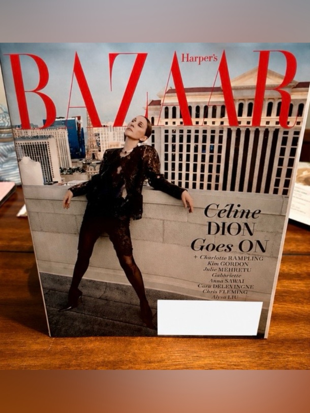Celine Dion NEW EDITION 2026 Harper's Bazaar